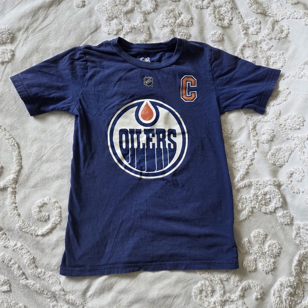 Edmonton Oilers McDavid sz Youth 10/12